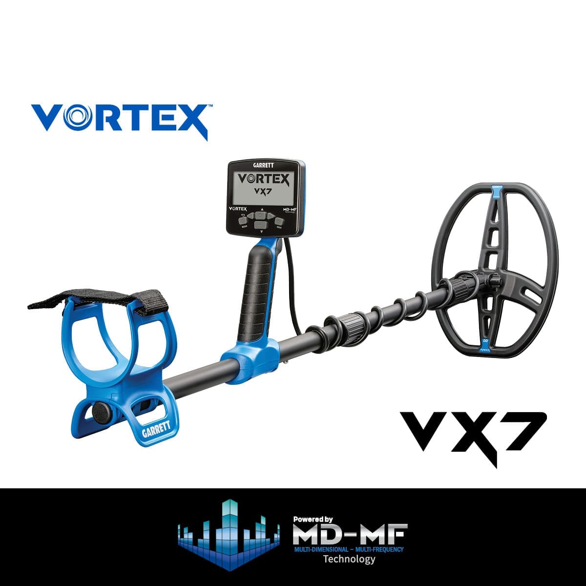 Balıkesir Garrett Vortex VX7 Dedektör - Katlanabilir gövde, taşıma ve araç içinde saklama tarafında Vortex ailesinin pratik avantajıdır.