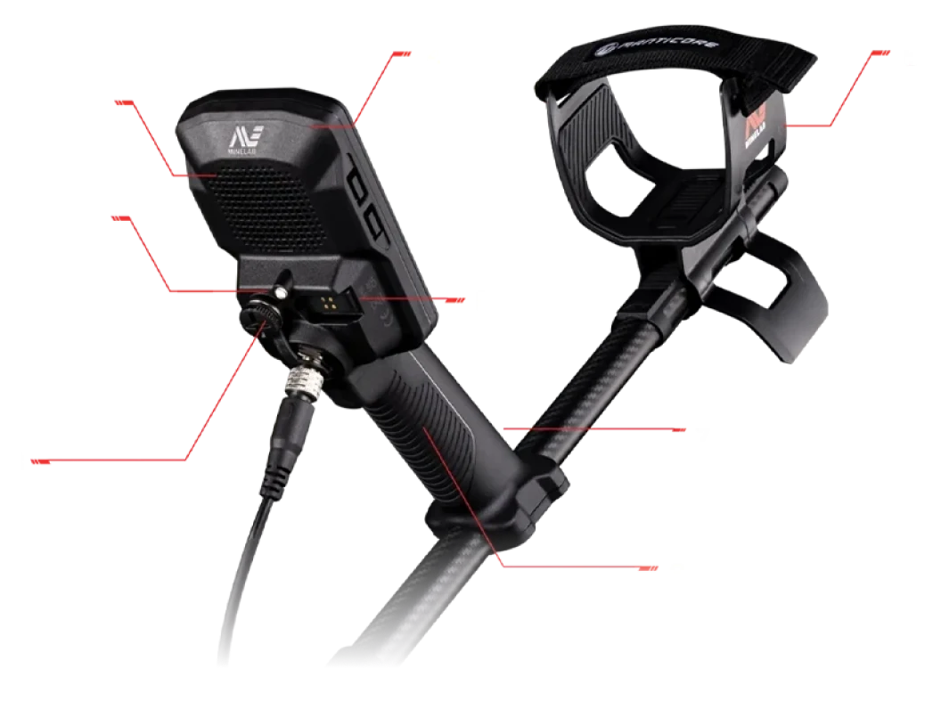 Balıkesir Minelab Manticore - Kontrol paneli