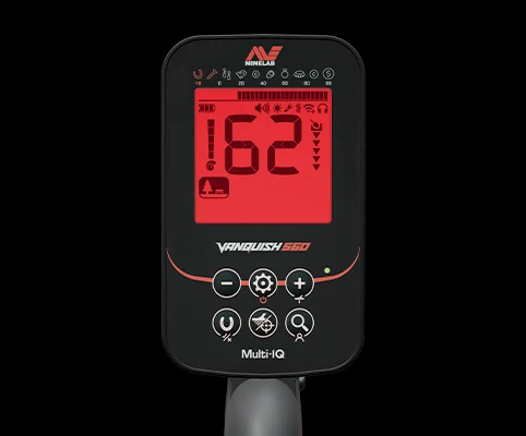 Balıkesir Minelab Vanquish 560 - VANQUISH ekran ve saha kontrolü